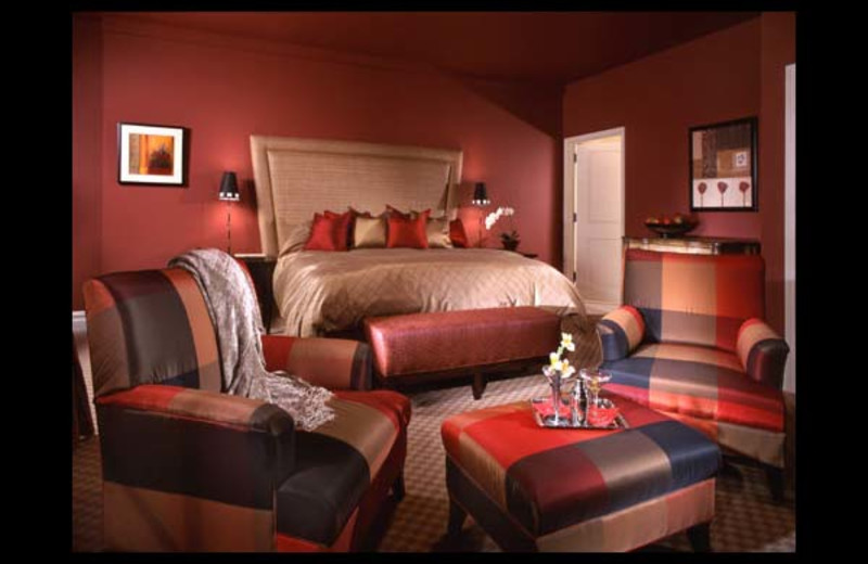 Guest room at Blue Bay Inn.
