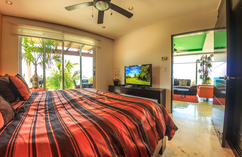 Rental bedroom at Bric Vacation Rentals.