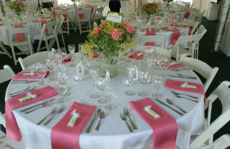 Wedding Table at Echo Lake Inn