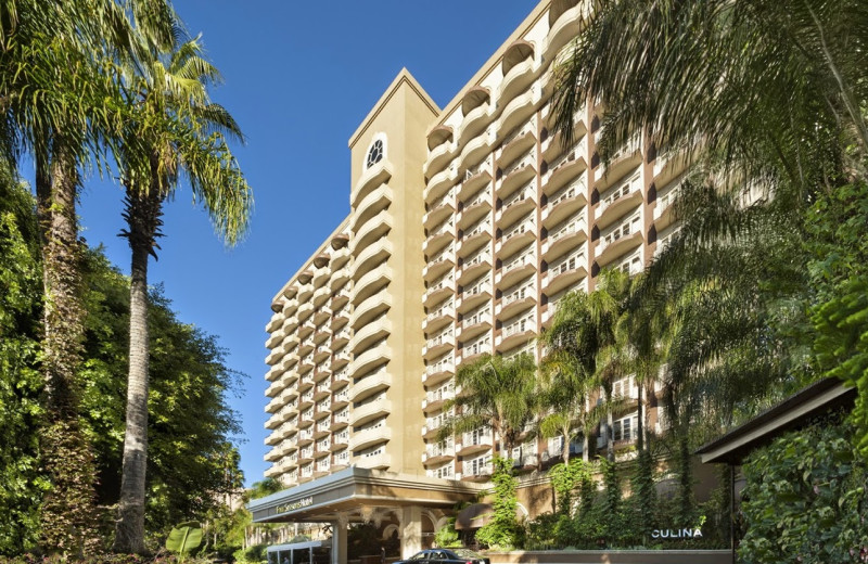Exterior view of Four Seasons Hotel - Los Angeles.
