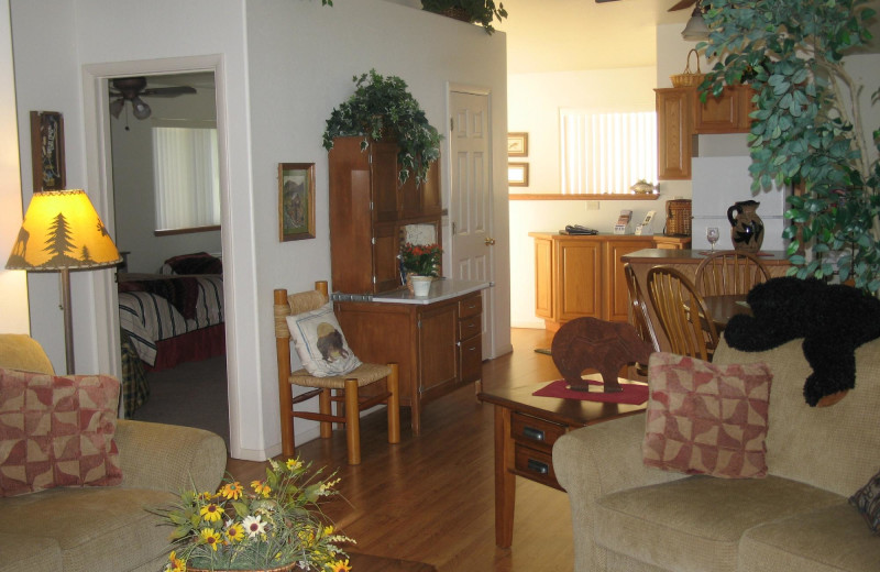 Rental interior at Comfi Cottages Of Flagstaff.