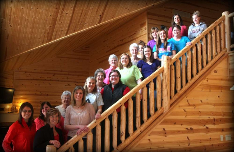 Group at Cedar Valley Resort.