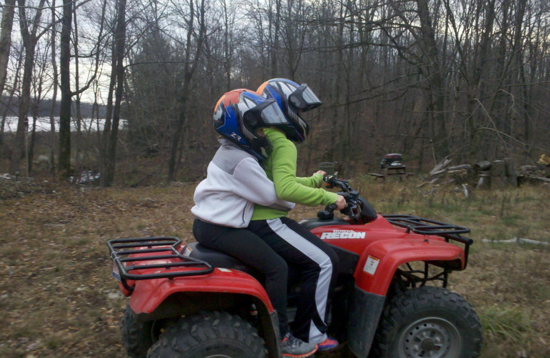 ATV at Tug Hill Resort.