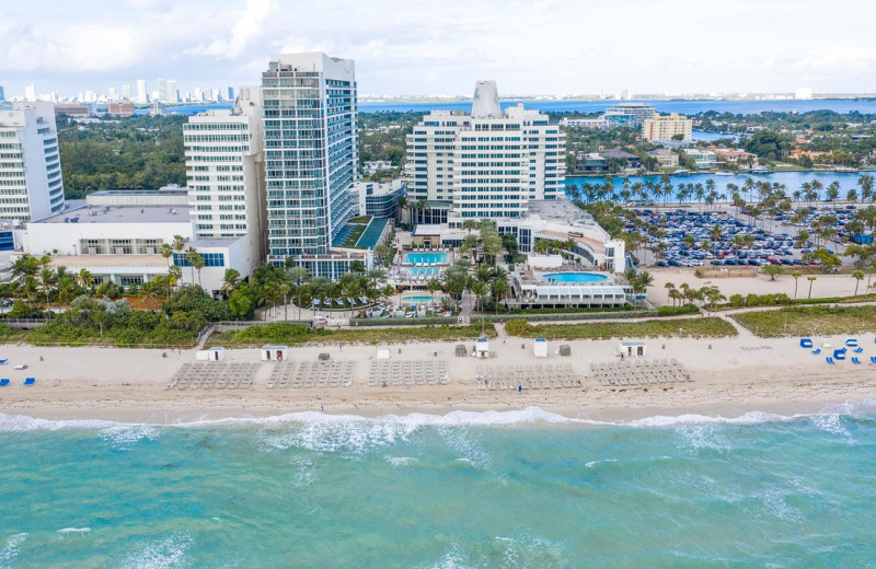 Beach at Eden Roc Miami Beach.