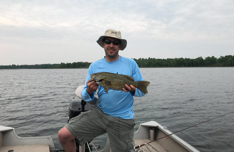 Another beautiful catch and release smallmouth bass.