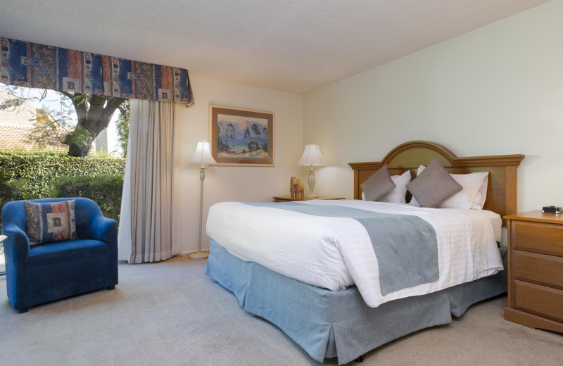 Guest room at Casitas del Monte.