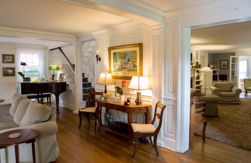 Living room at Inn at Stockbridge.