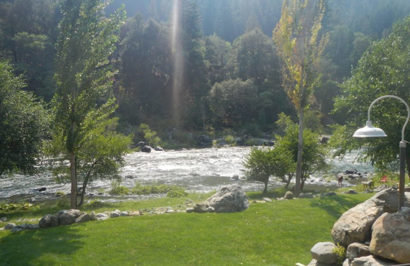 River view at Strawhouse Resorts.