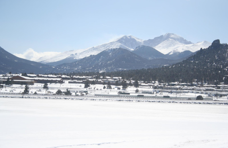 Winter at Misty Mountain Lodge.
