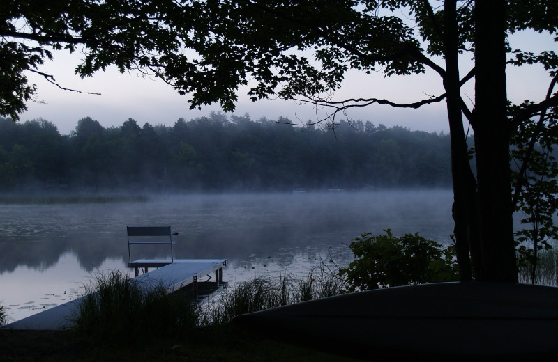 Lake view at Merry Dale Resort.