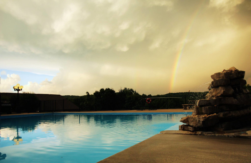 Outdoor pool at Rockwood Resort.