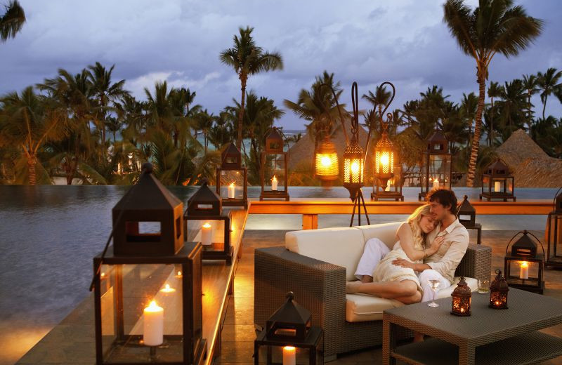 Outdoor Sitting Area at Barceló Bávaro Palace