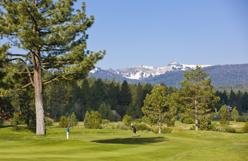 Golf course near Brockway Springs Resort.