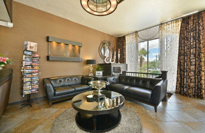 Lobby at Best Western Coral Hills.