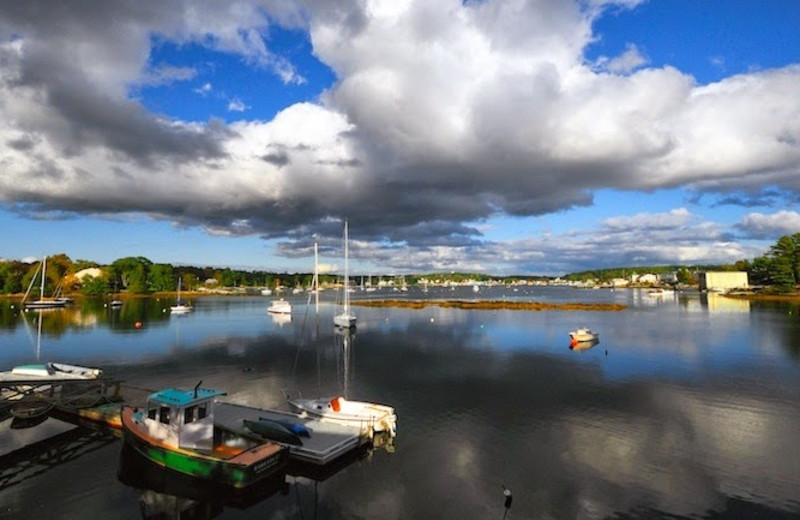 Waterfront at Harborfields Waterfront Vacation Cottages.