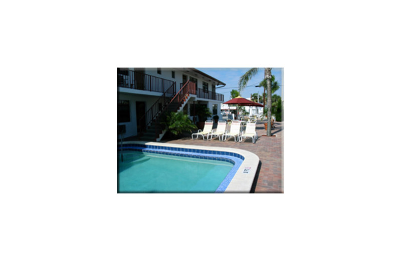 Outdoor pool at Surf Side Resort.