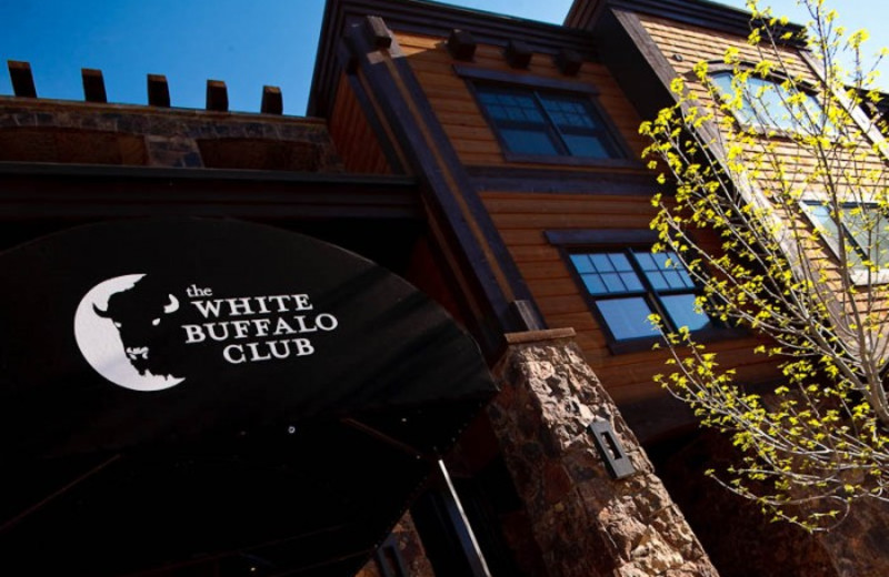 Exterior view of White Buffalo Club.