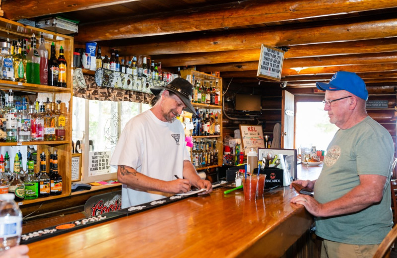 Bar at North Shore Lodge & Resort.