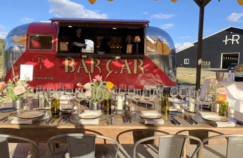 Food truck at Hardscrabble Ranch.