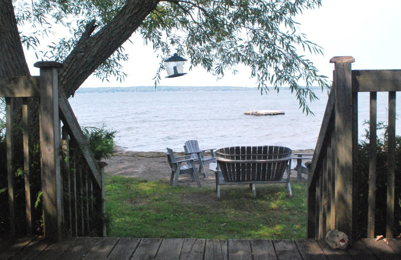 Lake view at Golden Beach Resort.