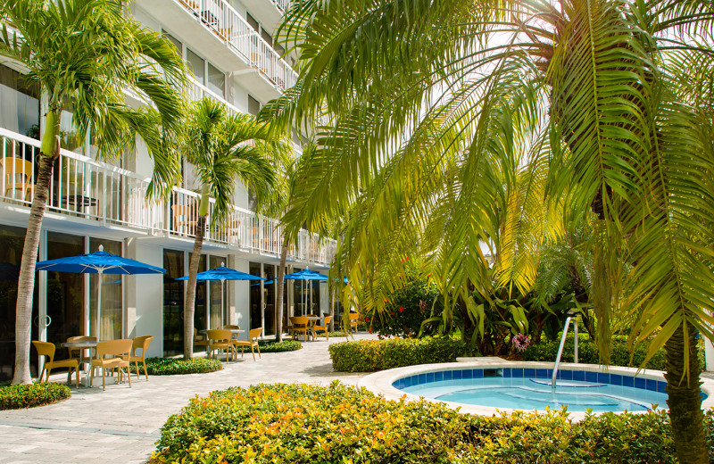 Outdoor pool at TradeWinds Island Grand.