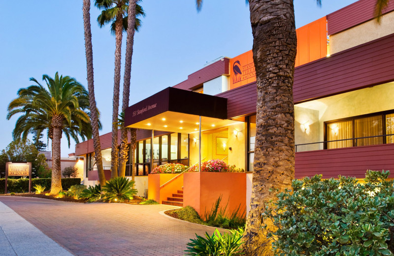 Exterior view of Stanford Terrace Inn.