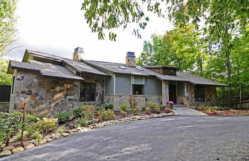 Rental exterior at Chalet Village.