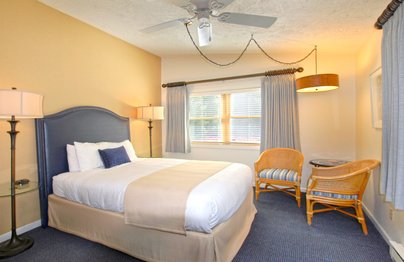 Guest room at The Shallows Resort.