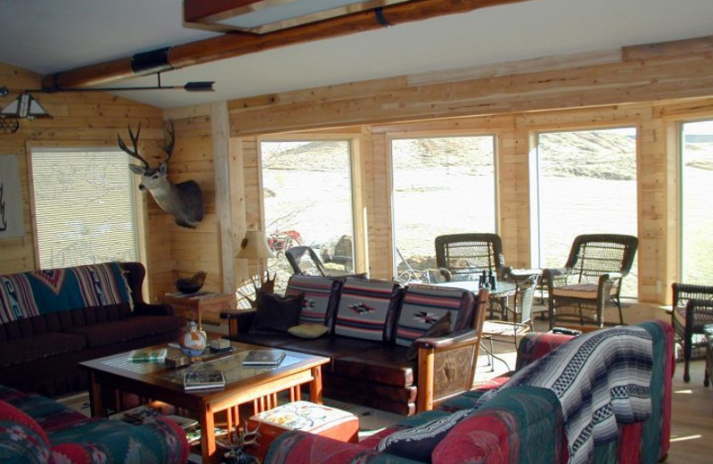 Interior view of K3 Guest Ranch.