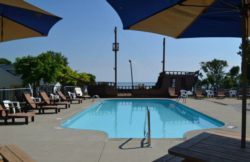 Outdoor pool at South Beach Resort.