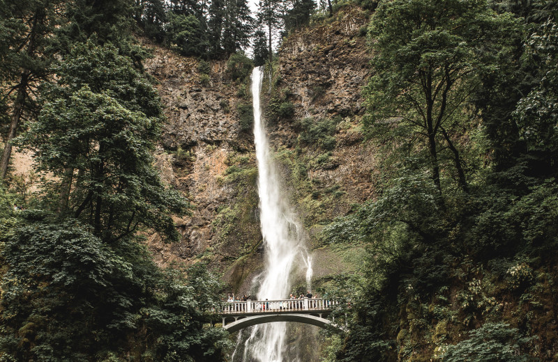 Waterfall near Inn At The Gorge.