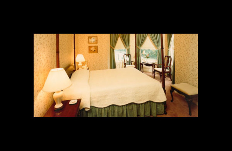 Guest room at Stanyan Park Hotel.