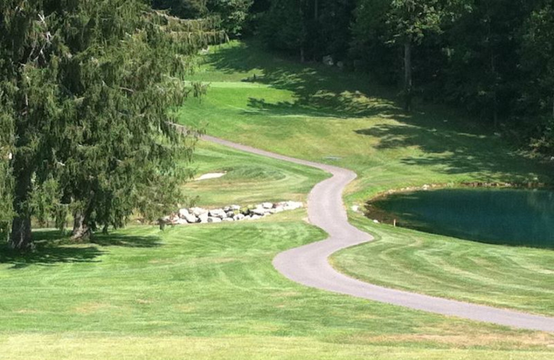 Golf course at The Homestead.