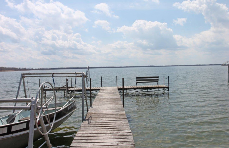 Lake at Holiday Haven Resort and Campground.