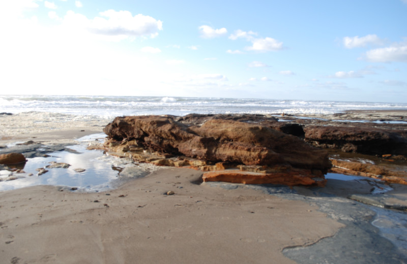 Beach at Admiral's Beach Retreat.