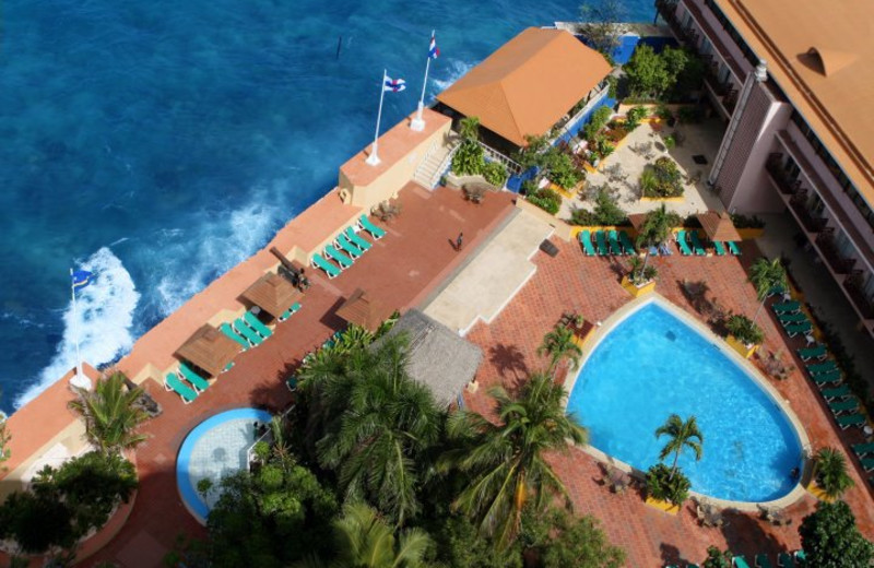 Aerial View of Plaza Hotel Curacao