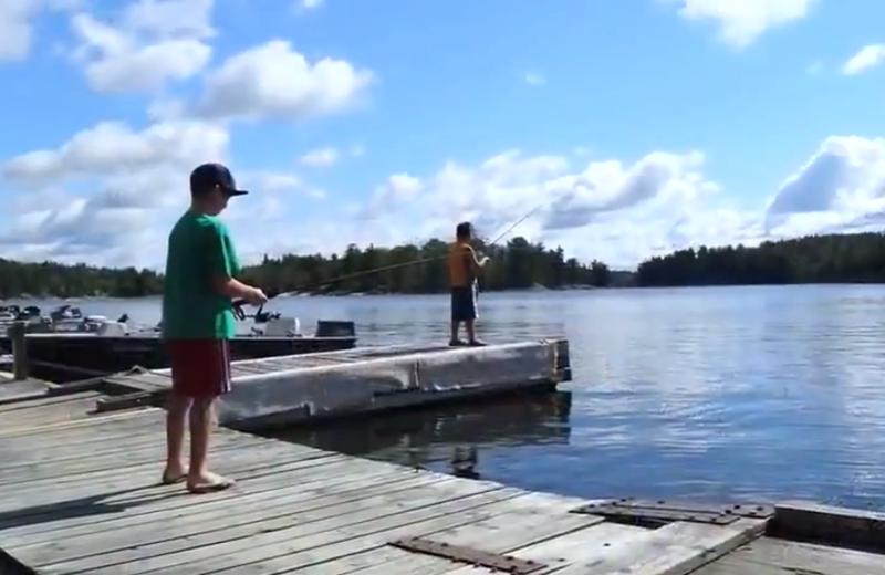 Fishing at Perch Bay Resort