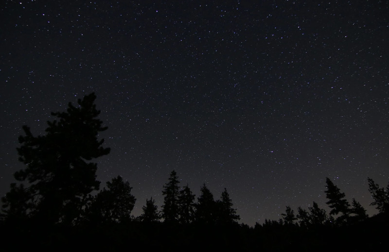 Stars at Big Bear Lake Cabins @ Cienaga Creek Ranch.