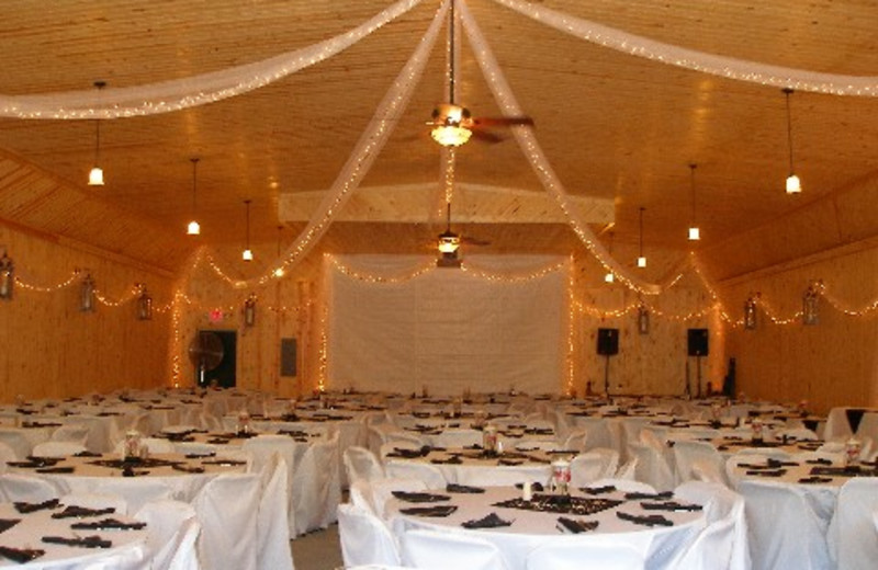 The banquet hall great for any special occasion at Ash-Ka-Nam.