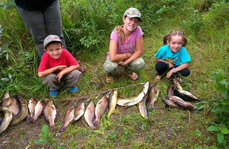 Fishing at Elk Lake Wilderness Resort.