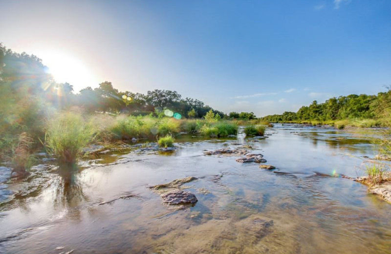 River at Vacasa Fredricksburg.