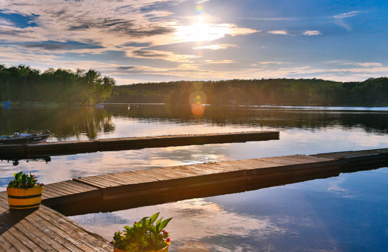 Docks at Bonnie View Inn.