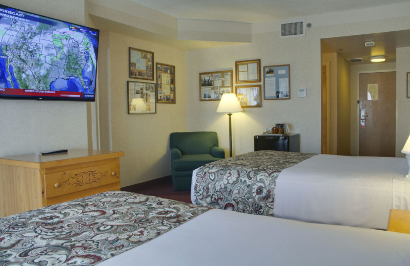 Guest room at Bavarian Inn of Frankenmuth.