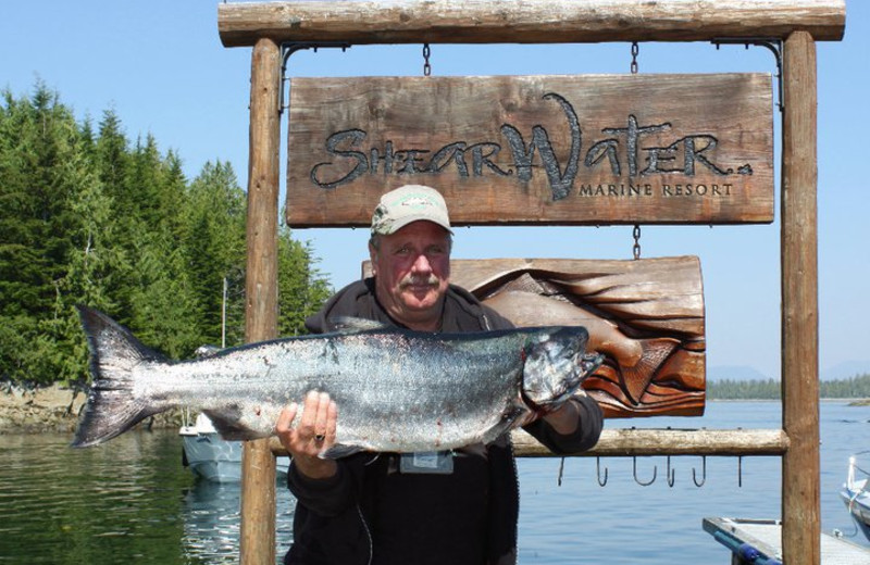 Fishing at Shearwater Resort & Marina.