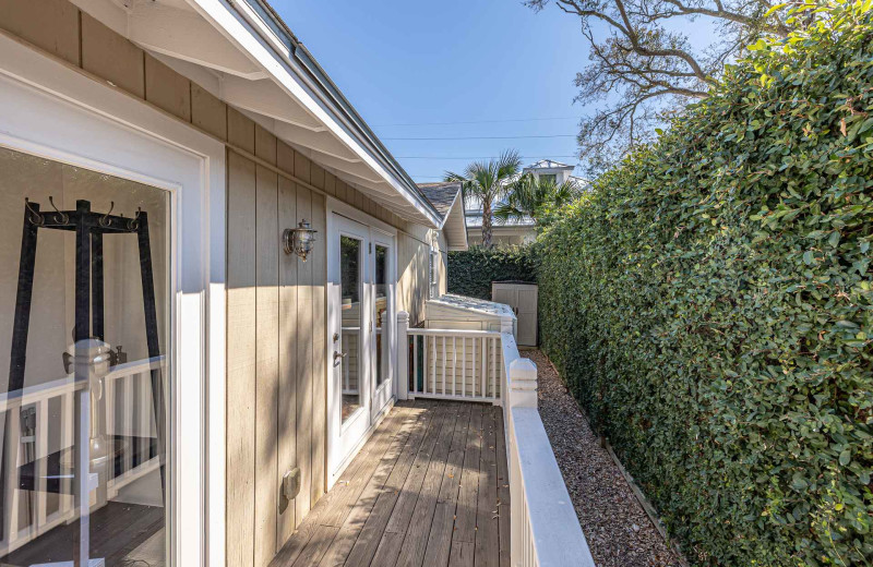 Deck at Real Escapes Properties - Landfall Cottage.