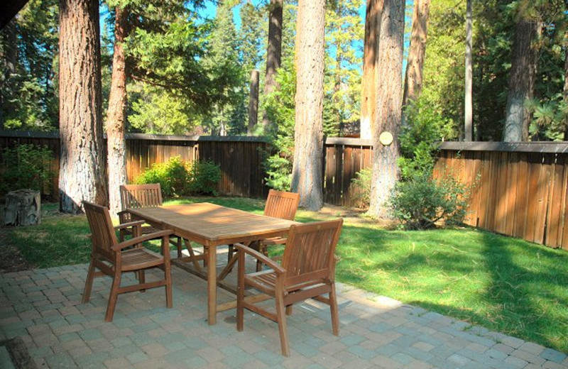 Rental Patio at Tahoe Tavern Properties