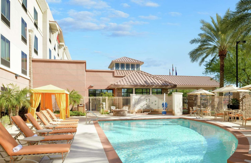 Outdoor pool at Hilton Garden Inn Phoenix North Happy Valley.