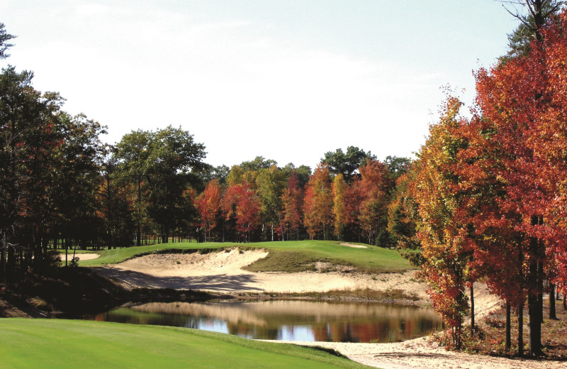 Golf course at Lakewood Shores Resort.