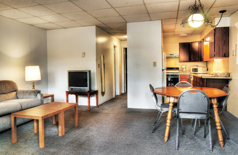 Condo interior at Rainbow Golf Club.