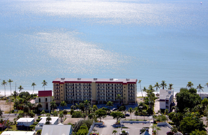 Aerial view of Seaside An All-Suite Resort.